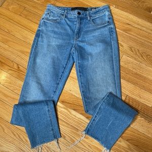 Denim x alexander wang skinny crop